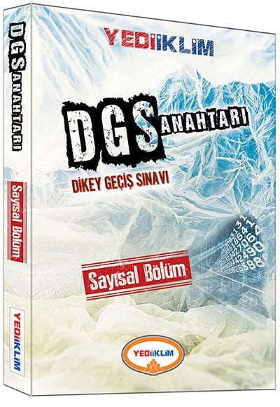 Yediiklim DGS Anahtarı Sayısal Bölüm Yediiklim Yayınları