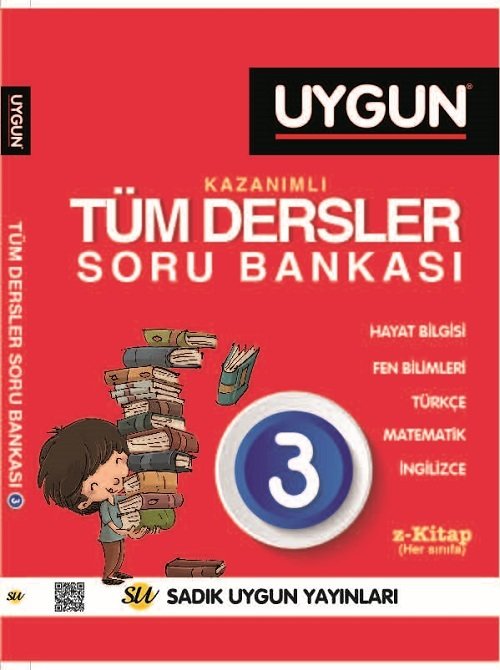 Sadık Uygun 3. Sınıf Tüm Dersler Kazanımlı Soru Bankası Sadık Uygun Yayınları