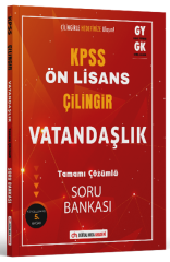 Dijital Hoca KPSS Ön Lisans Vatandaşlık Çilingir Soru Bankası Çözümlü Dijital Hoca Yayınları