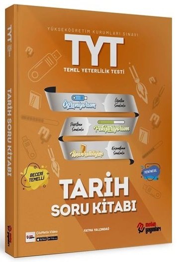 SÜPER FİYAT - Metin YKS TYT Tarih Soru Bankası Metin Yayınları