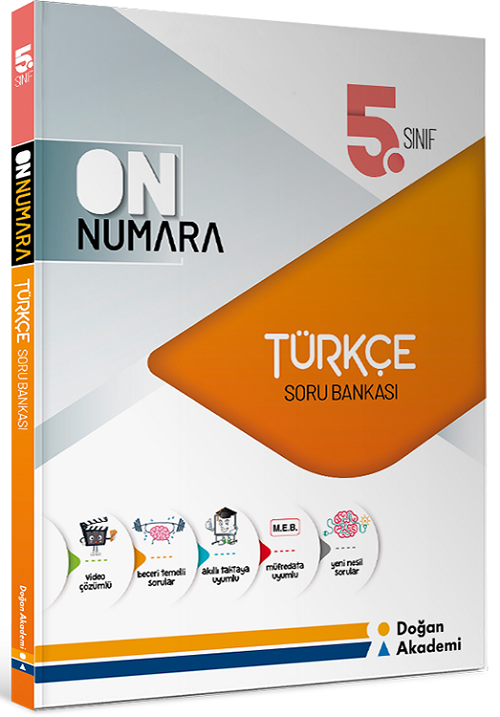 Doğan Akademi 5. Sınıf Türkçe On Numara Soru Bankası Doğan Akademi