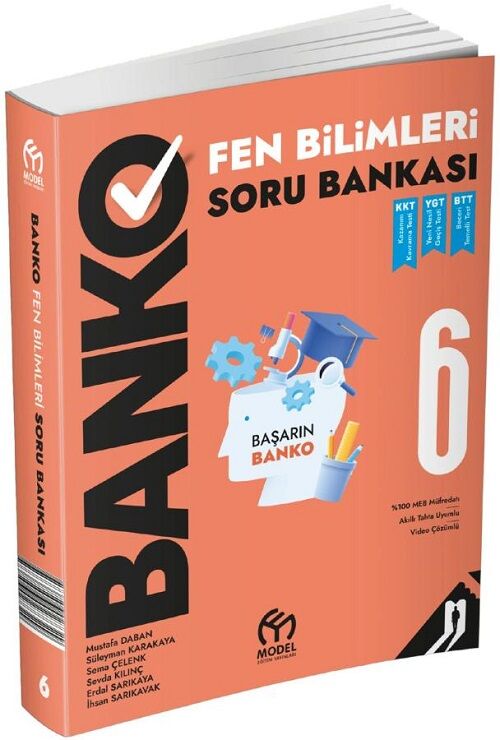 Model 6. Sınıf Fen Bilimleri Banko Soru Bankası Model Eğitim Yayınları