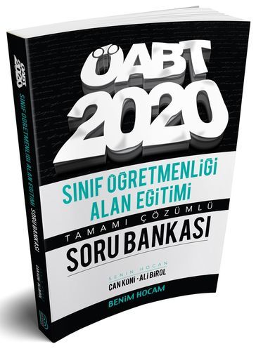 SÜPER FİYAT - Benim Hocam 2020 ÖABT Sınıf Öğretmenliği Alan Eğitimi Soru Bankası Çözümlü Can Köni Benim Hocam Yayınları