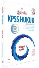 Umuttepe 2018 KPSS DÖNÜŞÜM Medeni Hukuk Çıkmış Sorular Çözümlü Umuttepe Yayınları