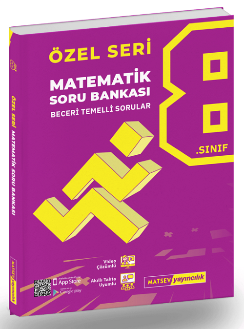 Matsev 8. Sınıf Matematik Özel Seri Soru Bankası Matsev Yayınları