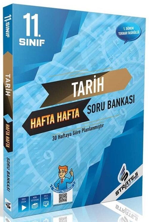 Strateji 11. Sınıf Hafta Hafta Tarih Soru Bankası Strateji Yayınları