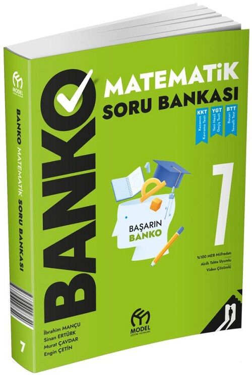 Model 7. Sınıf Matematik Banko Soru Bankası Model Eğitim Yayınları