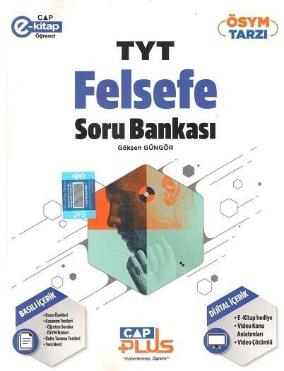 Çap Yayınları YKS TYT Felsefe Plus Soru Bankası Çap Yayınları