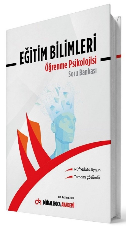 Dijital Hoca KPSS Eğitim Bilimleri Öğrenme Psikolojisi Soru Bankası - Fatih Koca Dijital Hoca Akademi