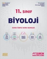 Esen 2022 11. Sınıf Biyoloji Konu Özetli Soru Bankası Esen Yayınları