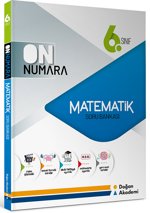 Doğan Akademi 6. Sınıf Matematik On Numara Soru Bankası Doğan Akademi