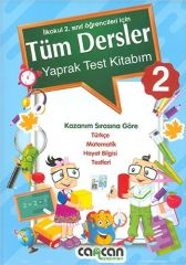 Cancan 2. Sınıf Tüm Dersler Yaprak Test Kitabım Cancan Yayınları