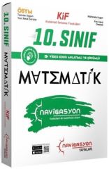 Navigasyon 10. Sınıf Matematik Kademeli İlerleme Fasikülü Soru Bankası Seti Navigasyon Yayınları