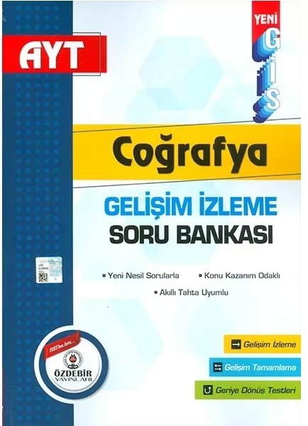 Özdebir YKS AYT Coğrafya Gelişim İzleme Soru Bankası Özdebir Yayınları