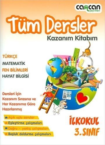 Cancan 3. Sınıf Tüm Dersler Kazanım Kitabım Cancan Yayınları