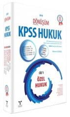 Umuttepe 2018 KPSS DÖNÜŞÜM Özel Hukuk Çıkmış Sorular Çözümlü Umuttepe Yayınları