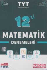 Esen 2022 YKS TYT Matematik 12 li Deneme Esen Yayınları