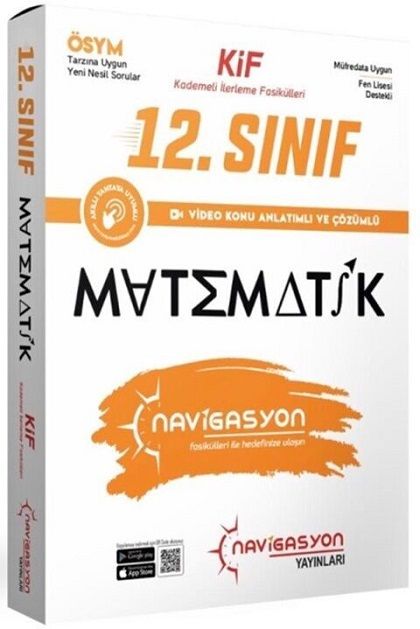 Navigasyon 12. Sınıf Matematik Kademeli İlerleme Fasikülü Soru Bankası Seti Navigasyon Yayınları