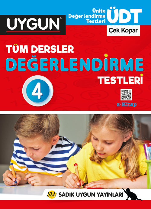 Sadık Uygun 4. Sınıf Tüm Dersler ÜDT Çek Kopart Test Sadık Uygun Yayınları