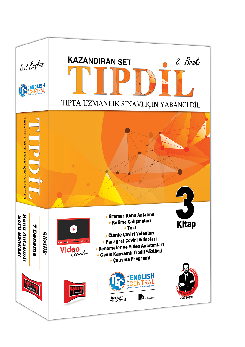 Yargı TIPDİL Kazandıran Set 3 Kitap Yargı Yayınları