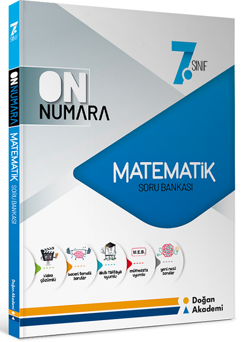 Doğan Akademi 7. Sınıf Matematik On Numara Soru Bankası Doğan Akademi