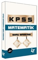 4T Yayınları KPSS Matematik Soru Bankası 2. Baskı 4T Yayınları