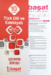 Başat 10. Sınıf Türk Dili ve Edebiyatı 40 Yaprak Test Başat Yayınları