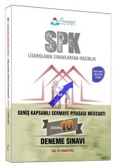 Finansed SPK Geniş Kapsamlı Sermaye Piyasası Mevzuatı 10 Deneme Çözümlü Finansed Yayınları