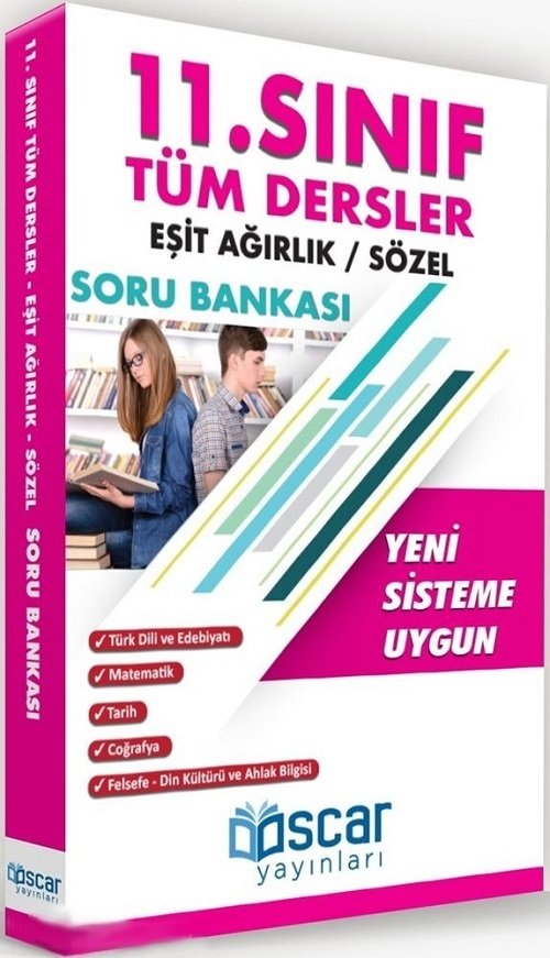 Oscar 11. Sınıf Tüm Dersler Eşit Ağırlık-Sözel Soru Bankası Oscar Yayınları