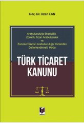 Adalet Türk Ticaret Kanunu - Ozan Can Adalet Yayınevi