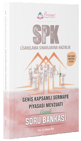 Finansed SPK Geniş Kapsamlı Sermaye Piyasası Mevzuatı Soru Bankası Çözümlü Finansed Yayınları