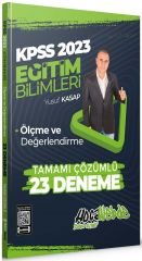 HocaWebde 2023 KPSS Eğitim Bilimleri Ölçme ve Değerlendirme 23 Deneme Çözümlü - Yusuf Kasap HocaWebde Yayınları