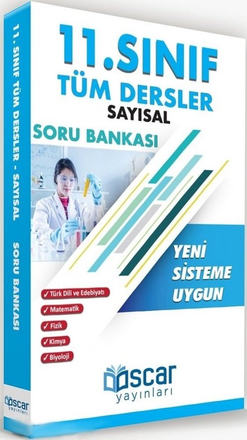 Oscar 11. Sınıf Tüm Dersler Sayısal Soru Bankası Oscar Yayınları