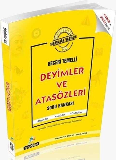 Startfen Ortaokul Deyimler ve Atasözleri Soru Bankası Startfen Yayınları