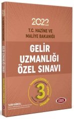 Data 2022 TC Hazine ve Maliye Bakanlığı Gelir Uzmanlığı Özel Sınavı 3 Deneme Data Yayınları