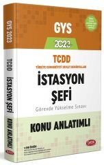 Data 2023 GYS TCDD İstasyon Şefi Konu Anlatımlı Görevde Yükselme Data Yayınları