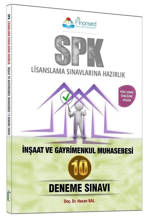 Finansed SPK İnşaat ve Gayrimenkul Muhasebesi 10 Deneme Çözümlü Finansed Yayınları