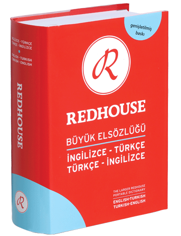 Redhouse Büyük El Sözlüğü İngilizce-Türkçe Türkçe-İngilizce Genişletilmiş Baskı Redhouse Yayınları