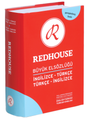 Redhouse Büyük El Sözlüğü İngilizce-Türkçe Türkçe-İngilizce Genişletilmiş Baskı Redhouse Yayınları