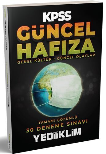 Yediiklim 2020 KPSS Güncel Olaylar Güncel Hafıza 30 Deneme Çözümlü Yediiklim Yayınları