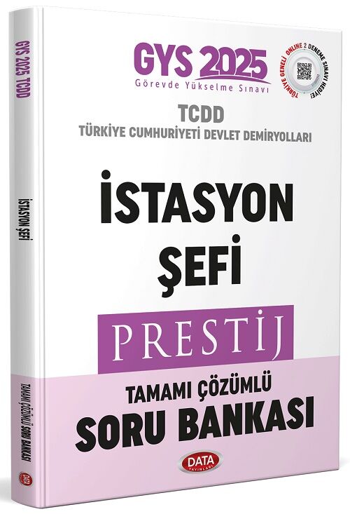 Data 2025 GYS TCDD İstasyon Şefi Prestij Soru Bankası Görevde Yükselme Data Yayınları