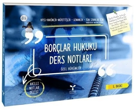 Umuttepe KPSS A Grubu Borçlar Hukuku Özel Hükümler Ders Notları 5. Baskı Umuttepe Yayınları