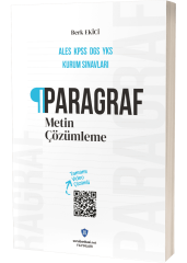 Sorubankası.net ALES KPSS DGS YKS Paragraf Metin Çözümleme Soru Bankası Video Çözümlü - Berk Ekici Sorubankası.net Yayınları