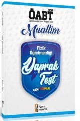 İsem 2019 ÖABT Muallim Fizik Öğretmenliği Yaprak Test İsem Yayınları