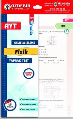 Özdebir YKS AYT Fizik Yaprak Test Özdebir Yayınları