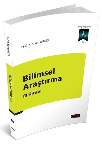 Savaş Bilimsel Araştırma El Kitabı - Nurettin Bilici 3. Baskı Savaş Yayınları