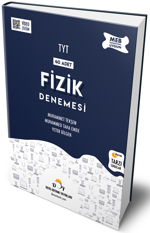 Ders Ortamı YKS TYT Fizik 40 Deneme Ders Ortamı Yayınları