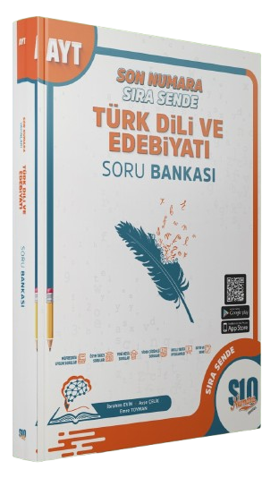 Son Numara YKS AYT Türk Dili ve Edebiyatı Sıra Sende Soru Bankası Son Numara Yayınları