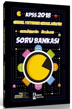 İsem 2018 KPSS Lise Ortaöğretim Ön Lisans Soru Bankası Çözümlü Tek Kitap İsem Yayınları