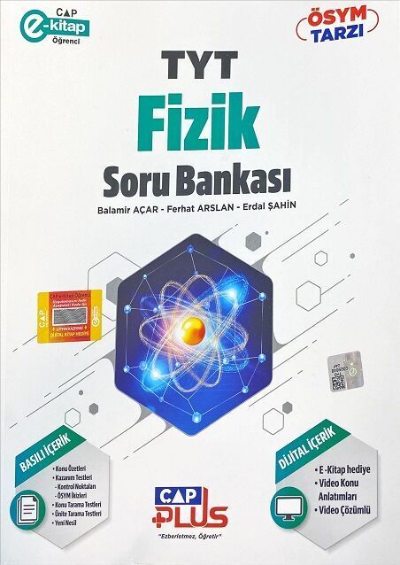 Çap Yayınları YKS TYT Fizik Plus Soru Bankası Çap Yayınları